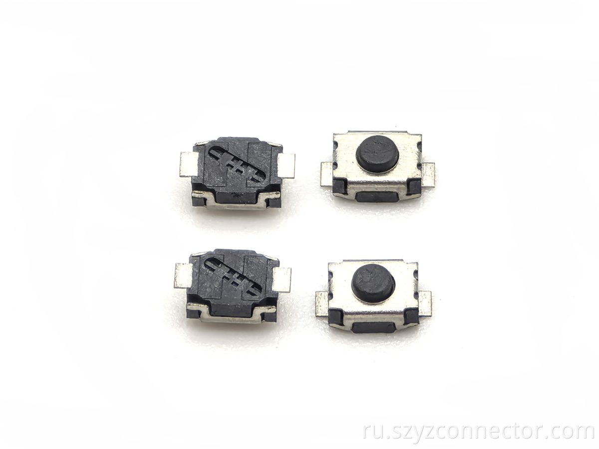 Тактичный переключатель 3*6 мм SMT H4.3 мм TACT SWITCH 3*6mm SMT H4.3mm